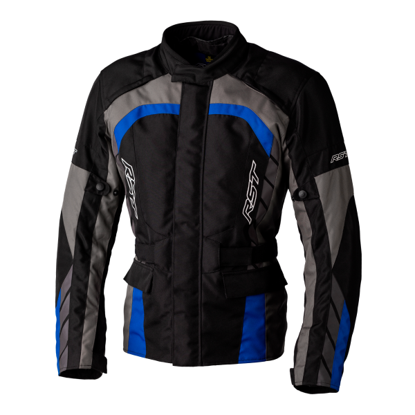 RST RST Alpha 5 CE Mens Textile Jacket Black/Blue